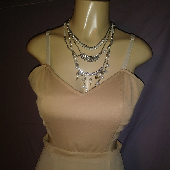 Cut out maxi dress sheer - Picture 2 of 7